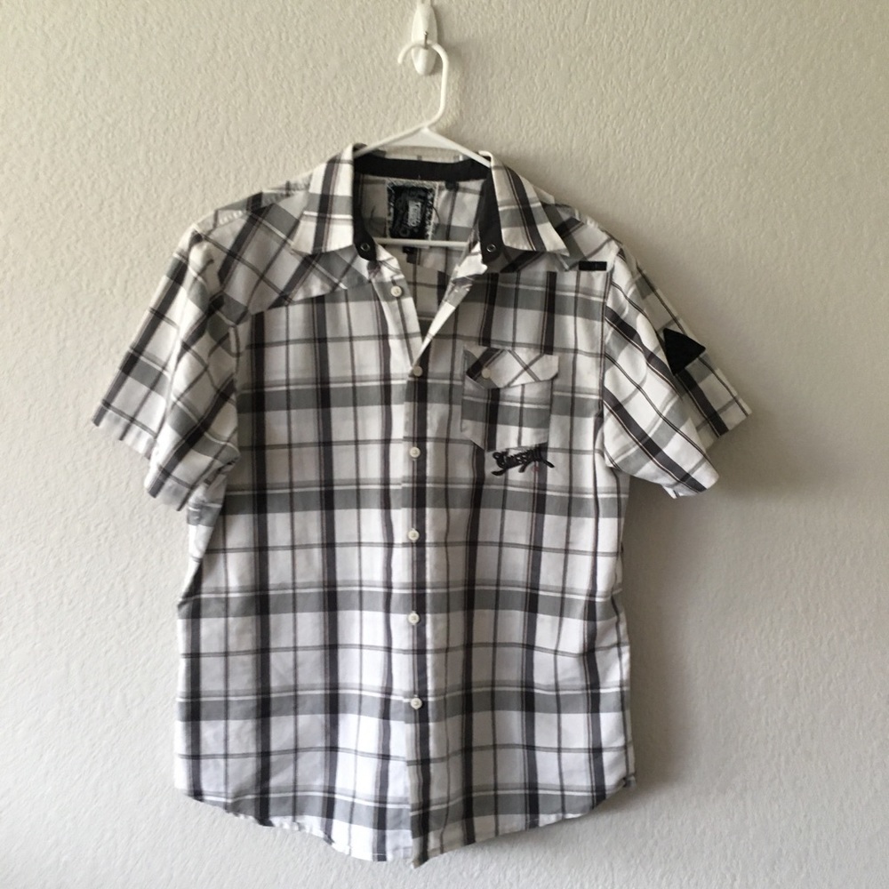xl short sleeve button up